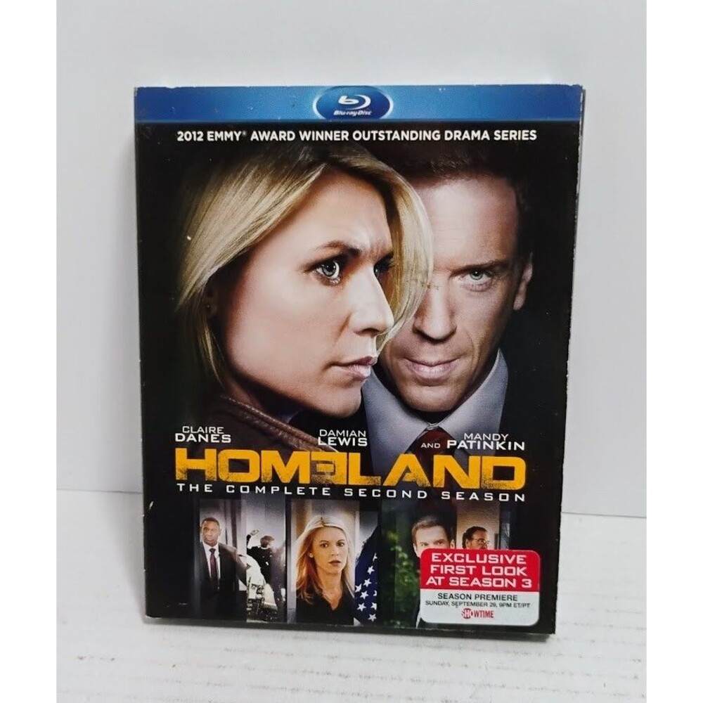2013 HOMELAND COMPLETE SECOND SEASON BLU-RAY SEALED NEW W SLIPCOVER